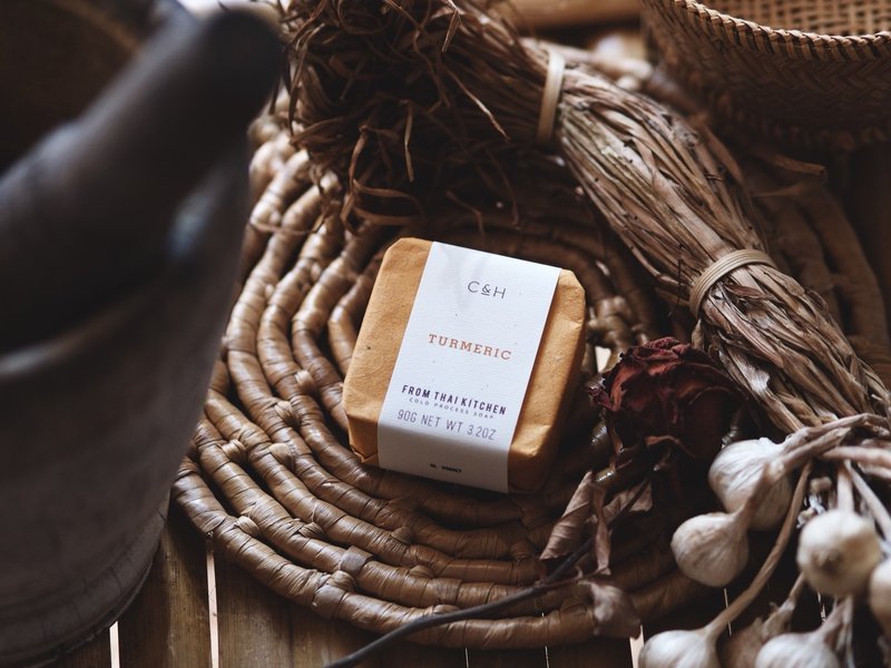 FROM THAI KITCHEN SOAP - 90g Turmeric - 肥皂/手工皂 - 其他材质 