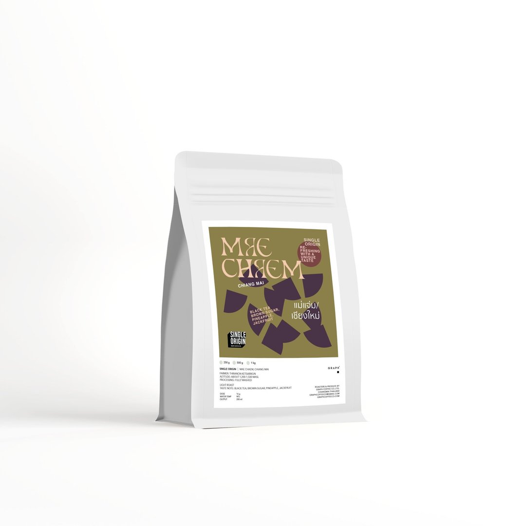 GRAPH | 单一产地咖啡豆 - MAE CHAEM 100g。 - 咖啡 - 其他材质 