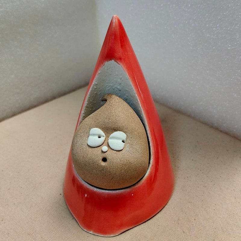 陶偶独美系列 - 47 号 疗愈系手作陶偶文创 - 玩偶/公仔 - 陶 