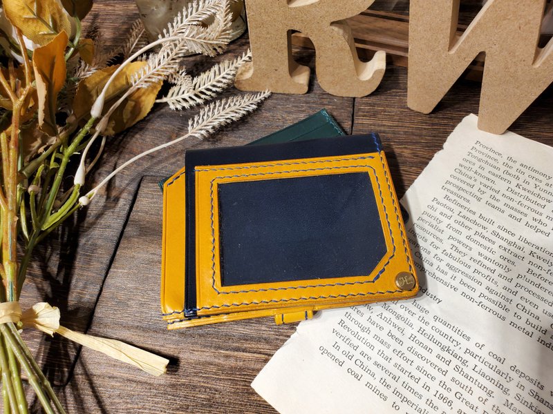 旋转银包 - A(相位) - 皮夹/钱包 - 真皮 