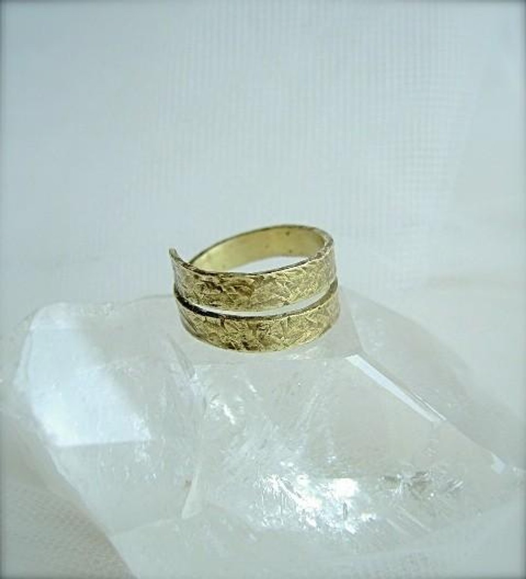Antique ring wide - 戒指 - 其他金属 金色