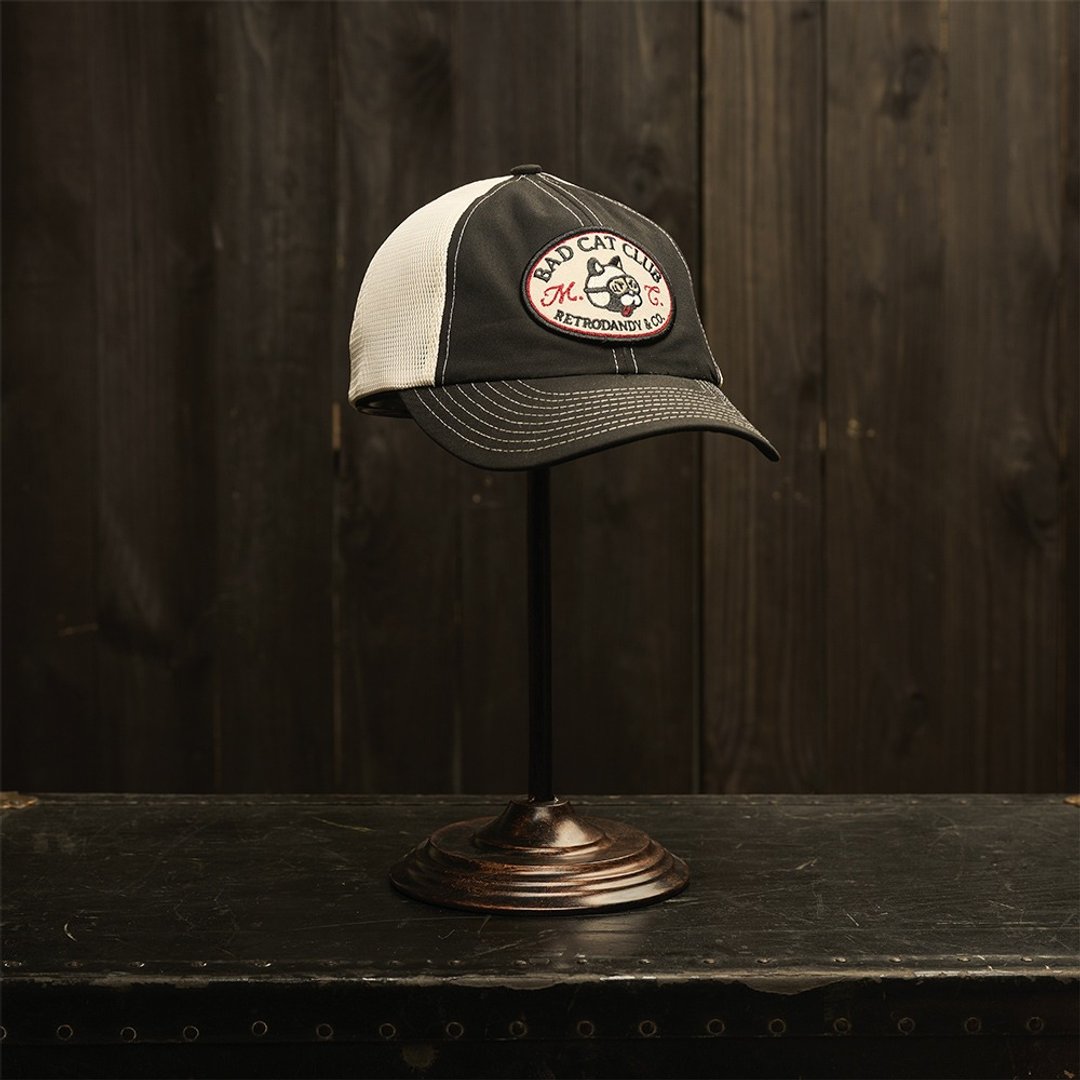 BCMC Trucker Cap - Black - 帽子 - 棉 