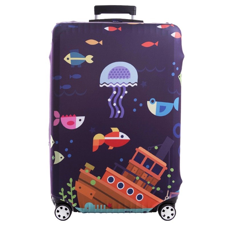 旅行弹力箱套|印花海洋世界【S,M,L,XL】 - 其他 - 其他材质 