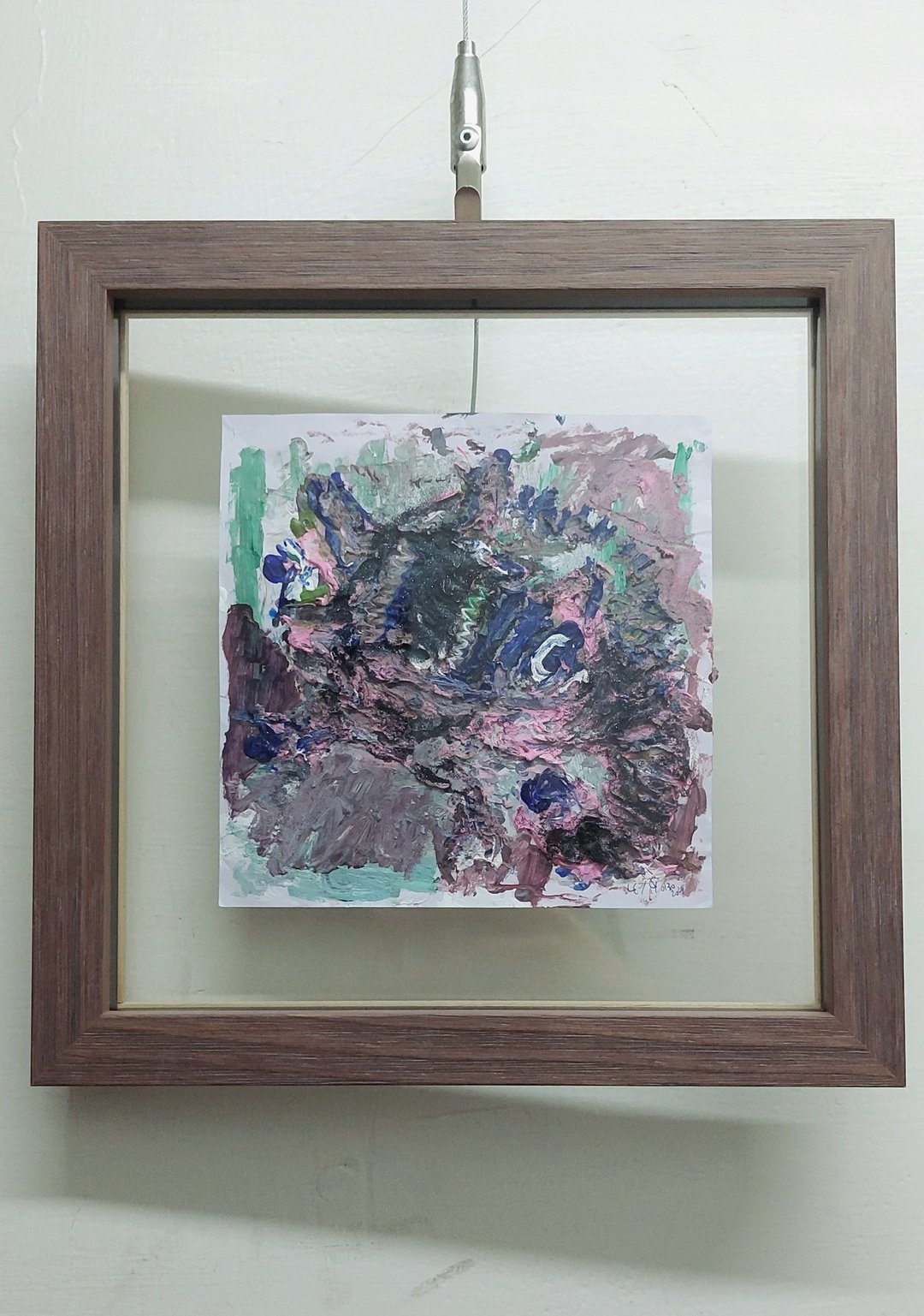 抽象 变色龙 原画 - 海报/装饰画/版画 - 纸 咖啡色