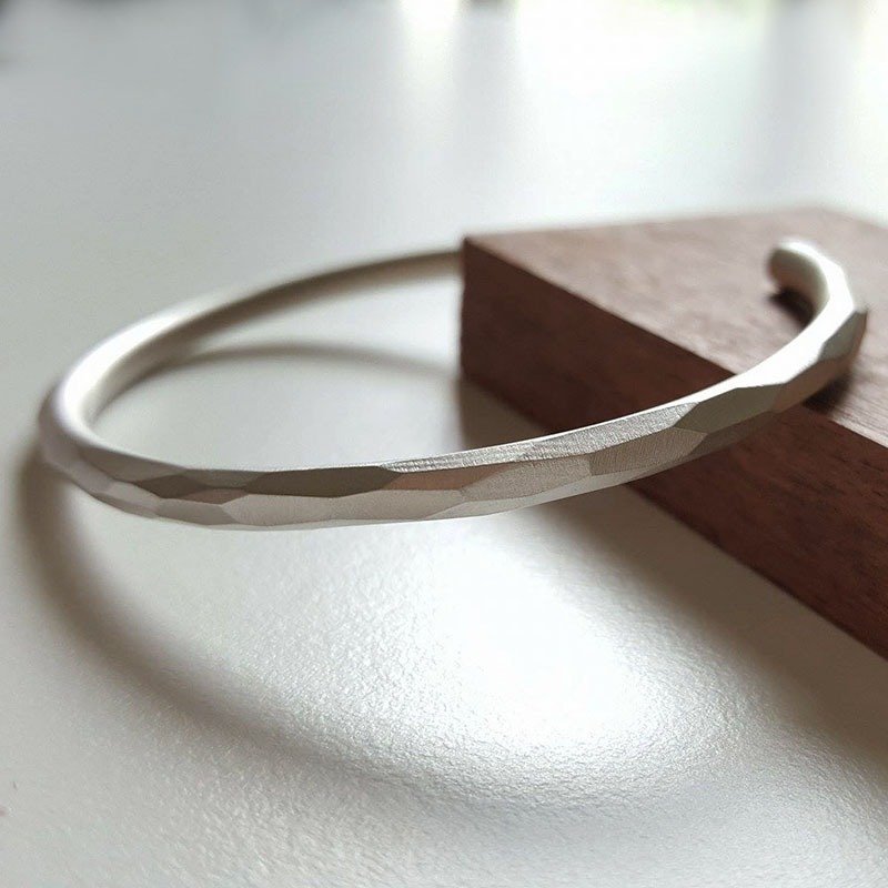 原矿 纯银手环 - 手链/手环 - 其他金属 银色