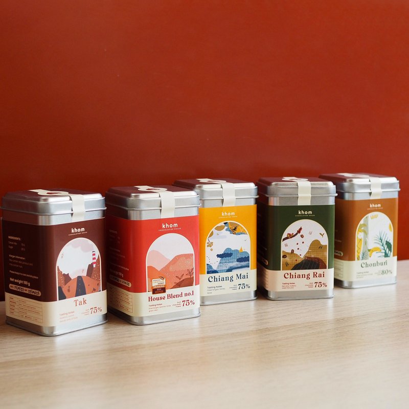 泰国巧克力豆 (罐装) - 巧克力 - 新鲜食材 多色