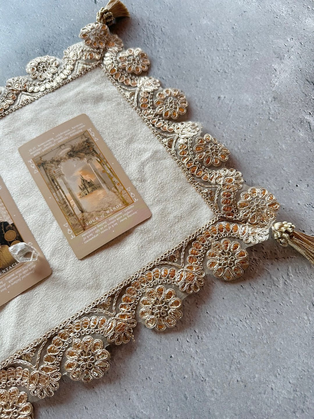 塔罗布　tarot mat 　tarot cloth  Made in JAPAN - 餐垫/桌巾 - 其他人造纤维 