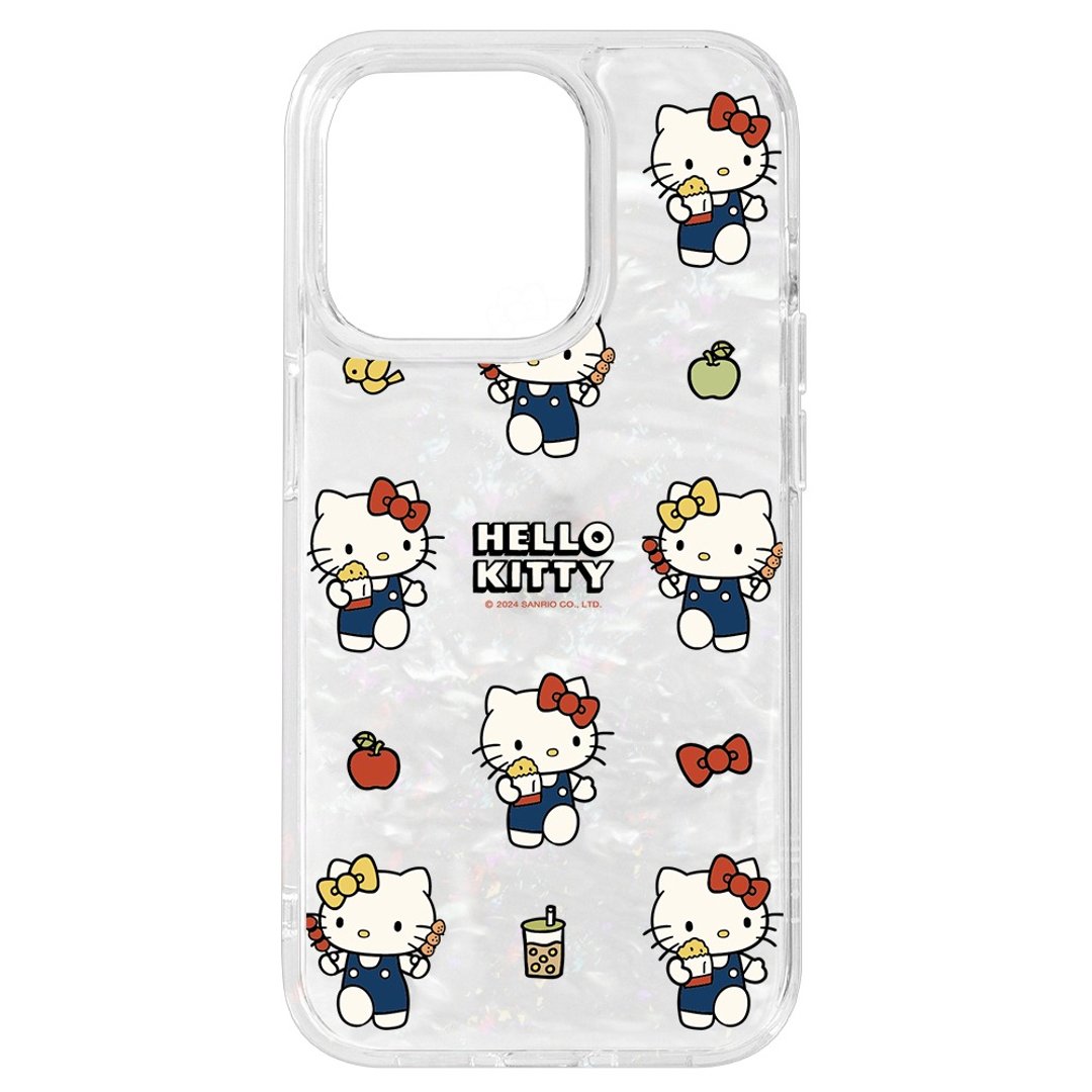 HelloKitty 夜市人生 梦游仙境 iPhone 16 15 14 13 12 Pro Max - 手机壳/手机套 - 贝壳 透明