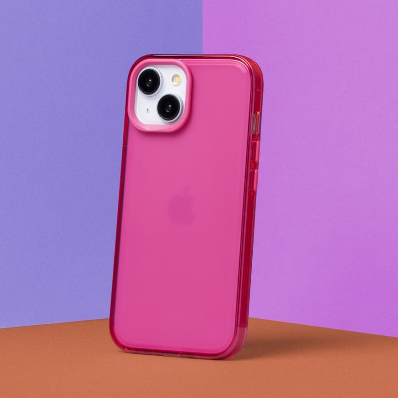 JellyTint 透明防摔手机壳/粉漾桃 for iPhone 13/14/15/16系列 - 手机配件 - 塑料 透明