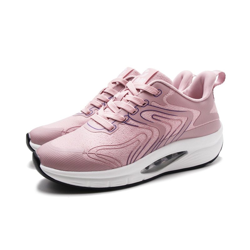 W&M 气垫弹力休闲运动鞋 女鞋-粉色 - 女款休闲鞋 - 其他材质 