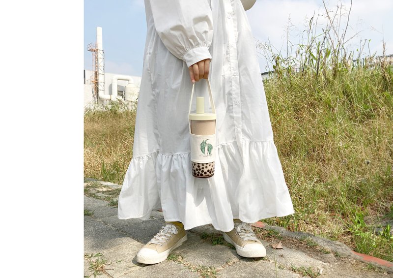 【植感杯套】 Fornice 棉麻杯套 饮料 送礼 环保 - 随行杯提袋/水壶袋 - 棉．麻 