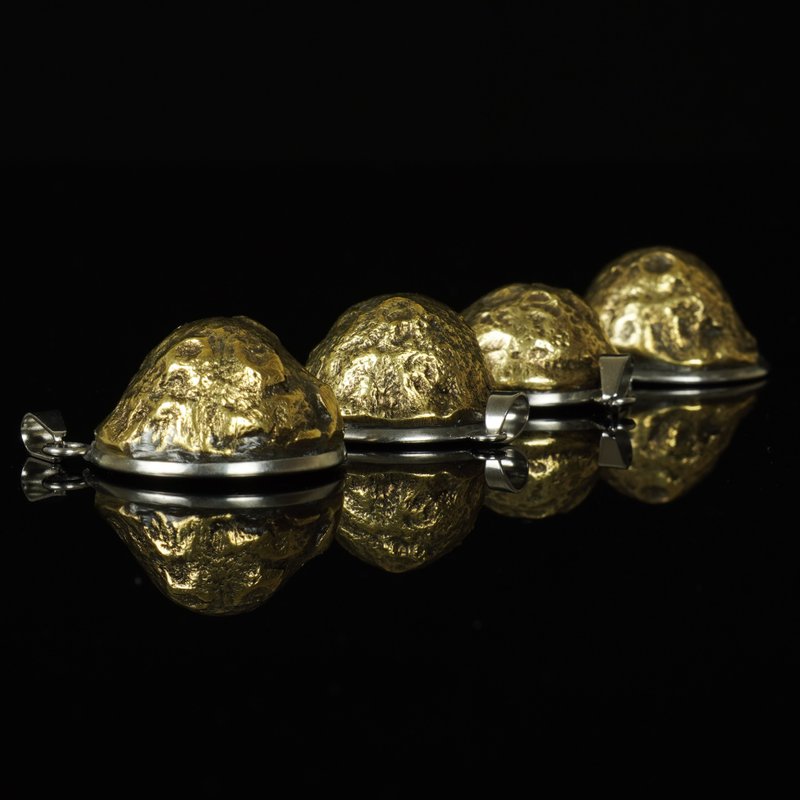 缅甸塔型达隆咒珠-几何图腾-铜合金-底宽2.5厘米 - 其他 - 其他材质 