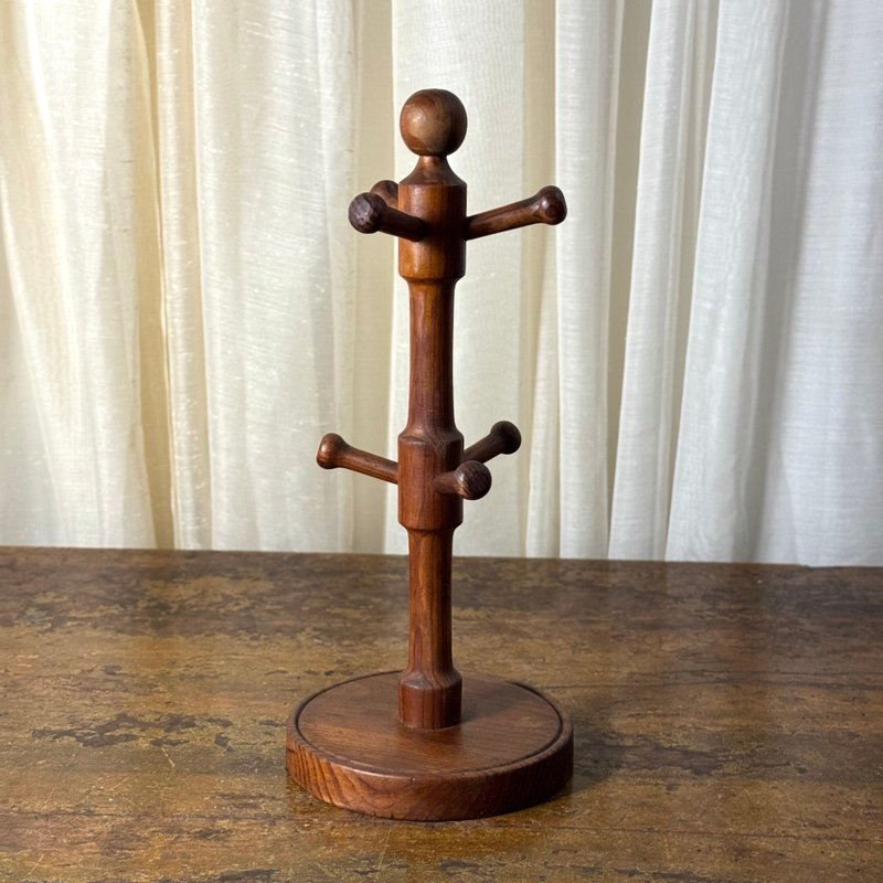 *51134-质朴法国手工实木架 - 收纳用品 - 木头 粉红色