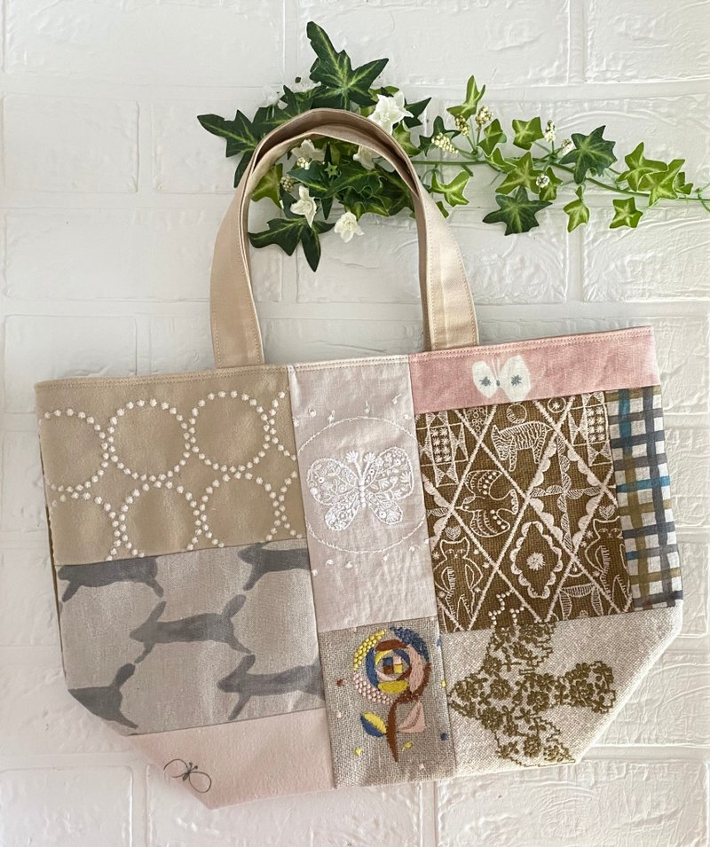 Minaperhonen 手提包 Minaperhonen - 手提包/手提袋 - 棉．麻 