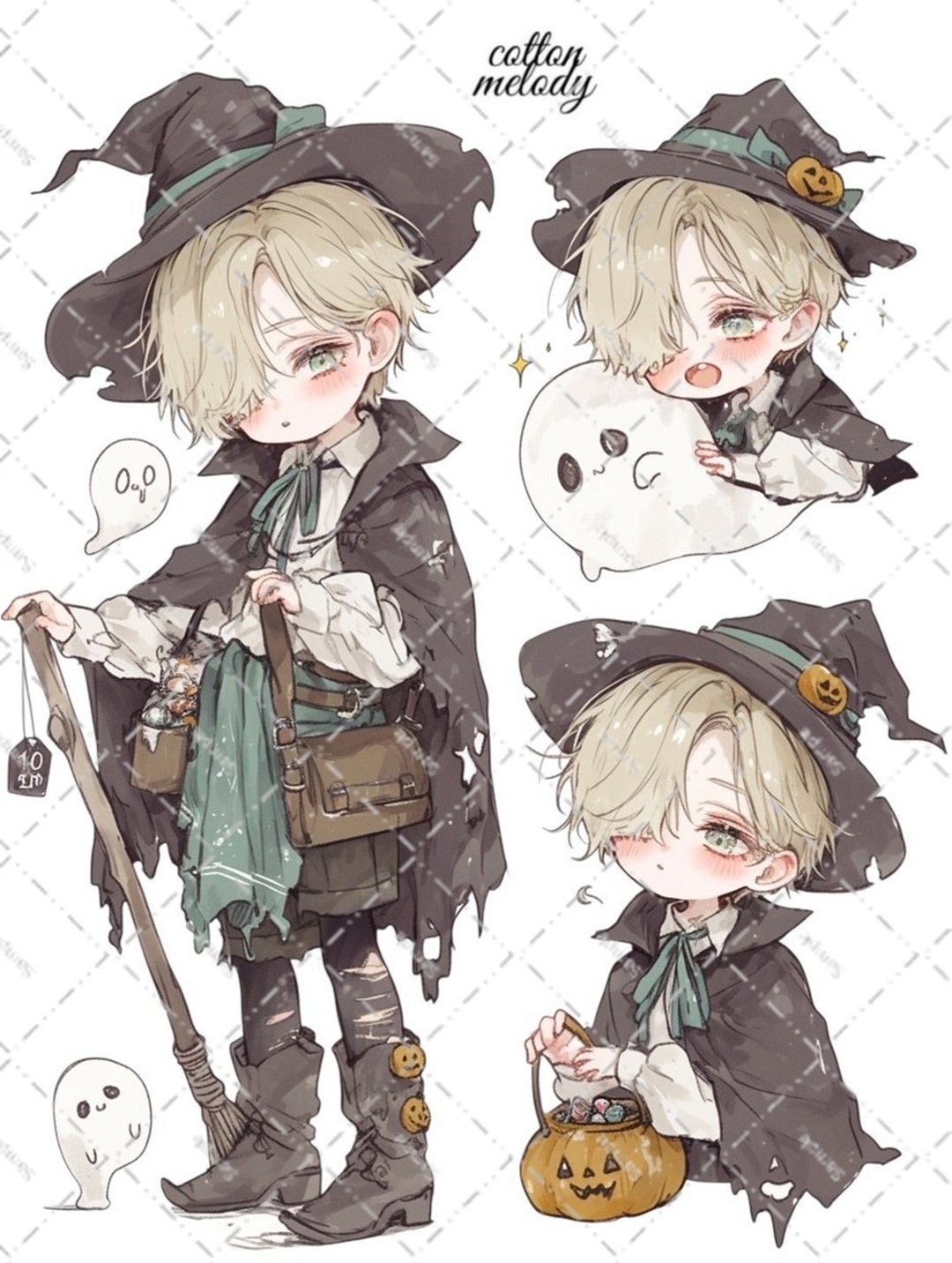 original sticker no.6738 人物贴纸 原创贴纸 人物贴纸 女孩贴纸 原创人物贴纸 - 贴纸 - 纸 
