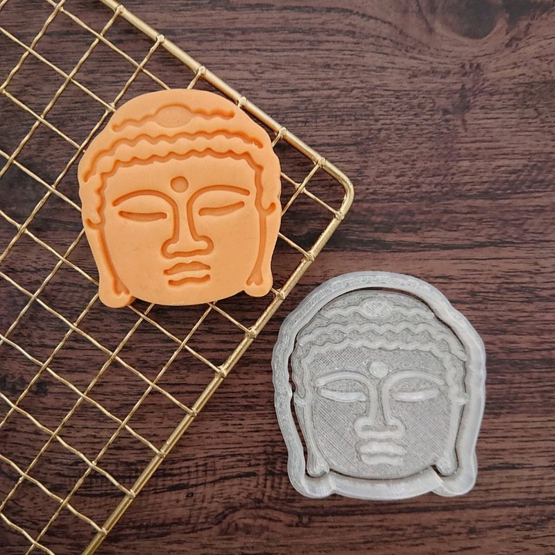 Buddha Cookie Cutter - 厨房用具 - 塑料 透明