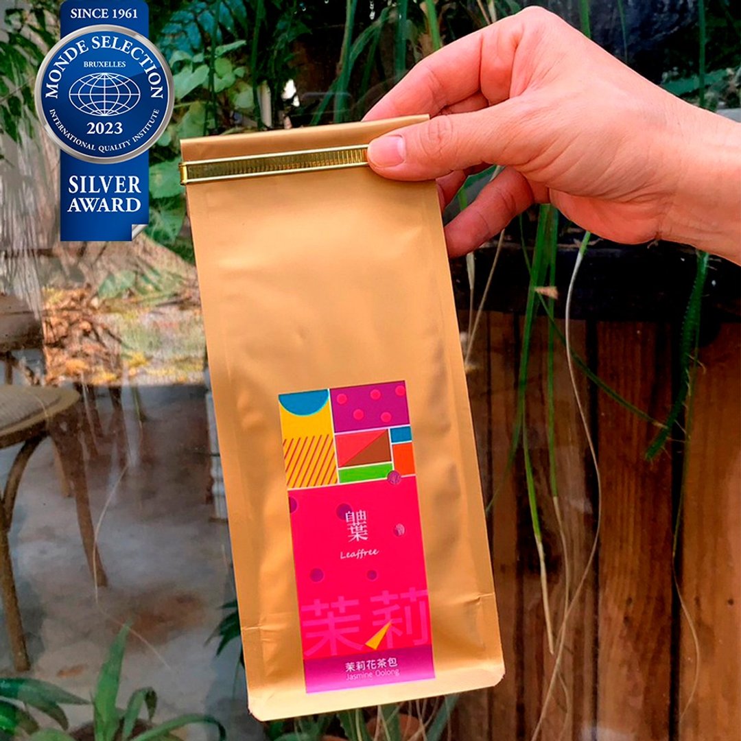 【世界品质评鉴银奖】自由叶 | 茉莉花茶 | 原片茶包20入天然花香 - 茶 - 其他材质 粉红色