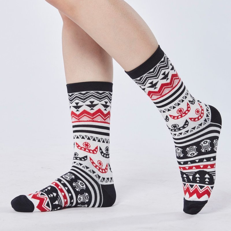 【图腾系列】造船休闲款中长袜 - 袜子 - 棉．麻 多色