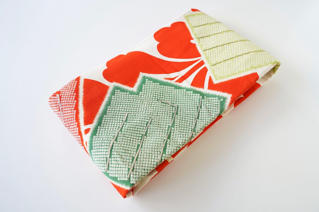 KIMONO OBI, Japanese Obi belt, Obi belt, Kimono accessory /4384 - 其他 - 丝．绢 红色