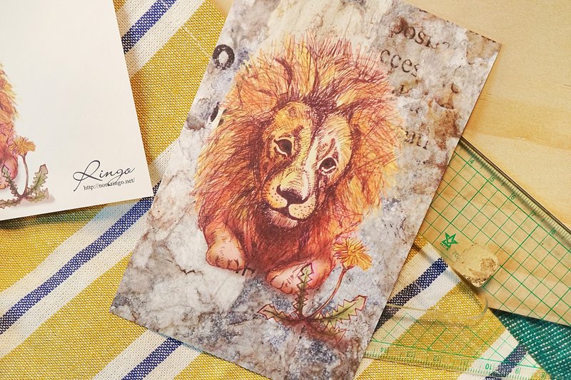 蒲公英明信片 - 卡片/明信片 - 纸 白色