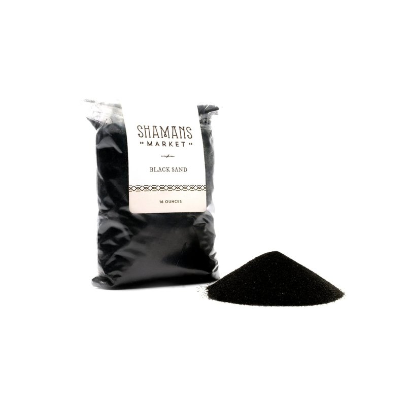 Shamans Market 黑砂 - 香薰/精油/线香 - 石头 黑色