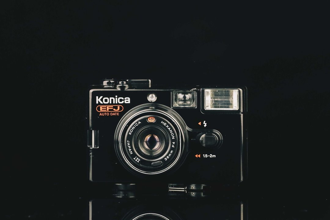 Konica EFJ AUTO DATE #6329 #135底片相机 - 相机 - 其他金属 黑色