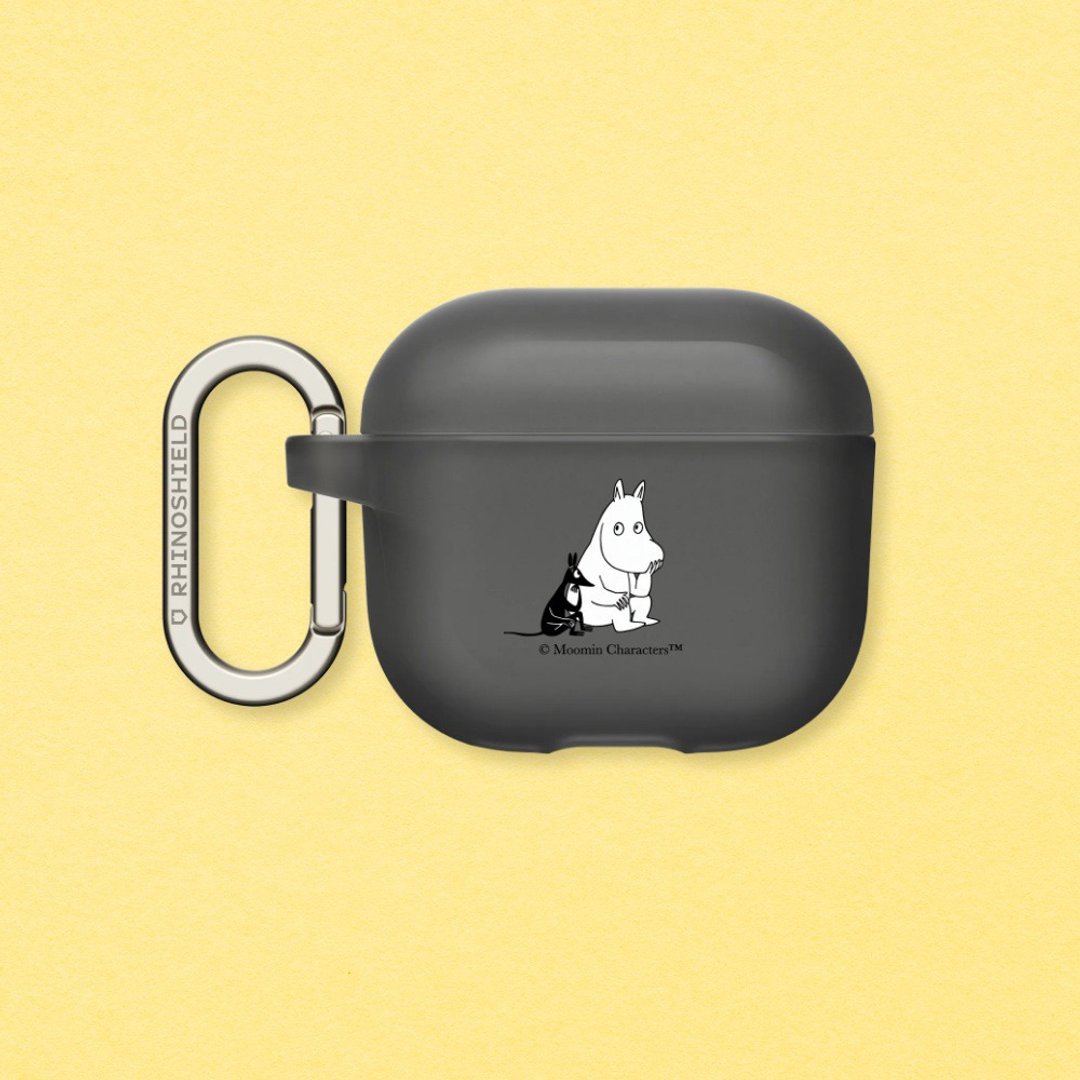 Airpods 防摔耳机保护壳∣姆明 Moomin/发呆中 请勿打扰 - 耳机收纳 - 塑料 多色