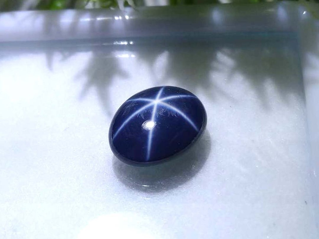天然星光刚玉 9 x 7 มิล 适用于生日礼物或戒指 - 其他 - 宝石 绿色