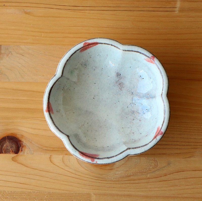 Yoshiharu Kajiwara Mamezara Pottery works Ume 个人陶艺家 - 浅碟/小碟子 - 陶 卡其色