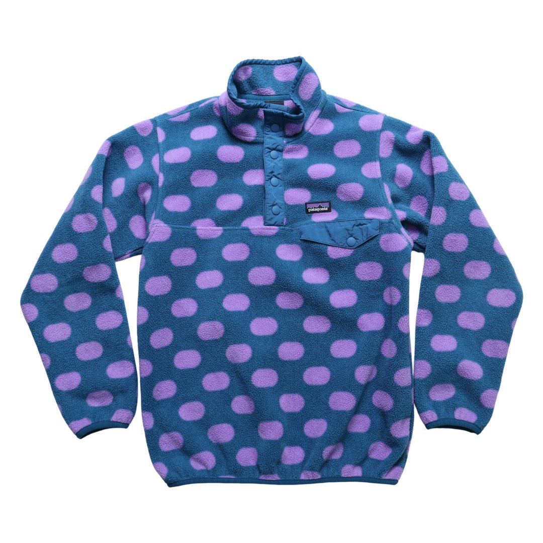 Patagonia Synchilla 点点套头衫 抓毛绒上衣 - 女装上衣 - 其他材质 蓝色