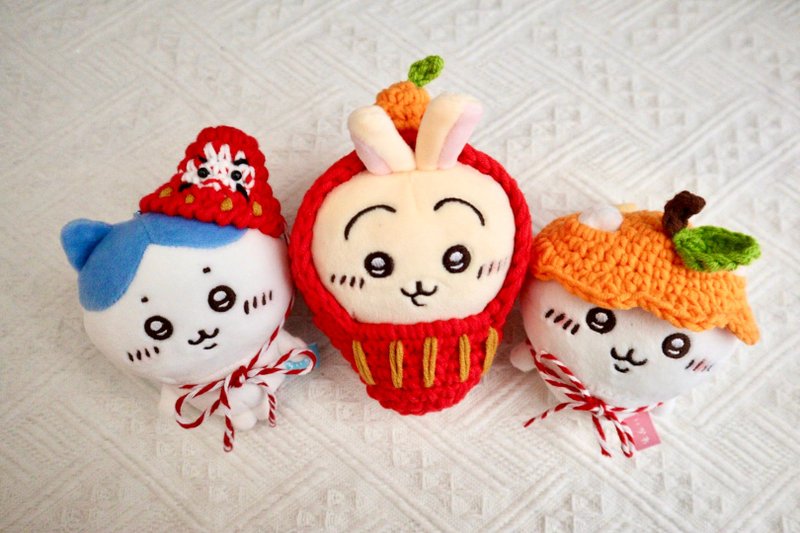 吉伊卡哇娃衣 不含娃娃 新年礼物 - 玩偶/公仔 - 棉．麻 多色