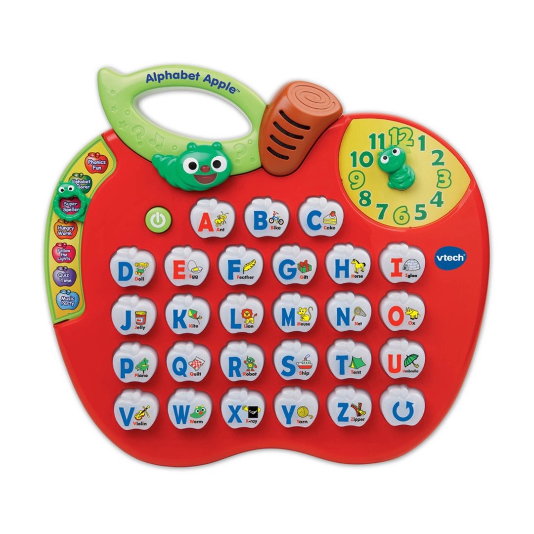 Vtech　电子学习机系列- 苹果字母学习机(新版) - 玩具/玩偶 - 塑料 