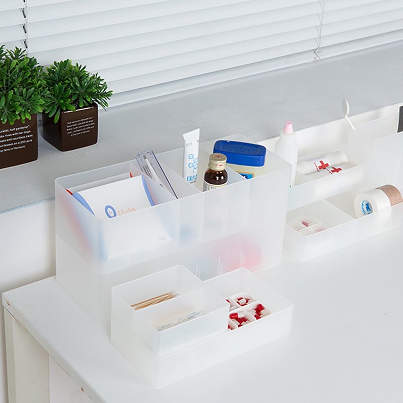 LITEM 里特 - 雾面多功能 整理收纳盒 (1 号) - 收纳用品 - 塑料 多色