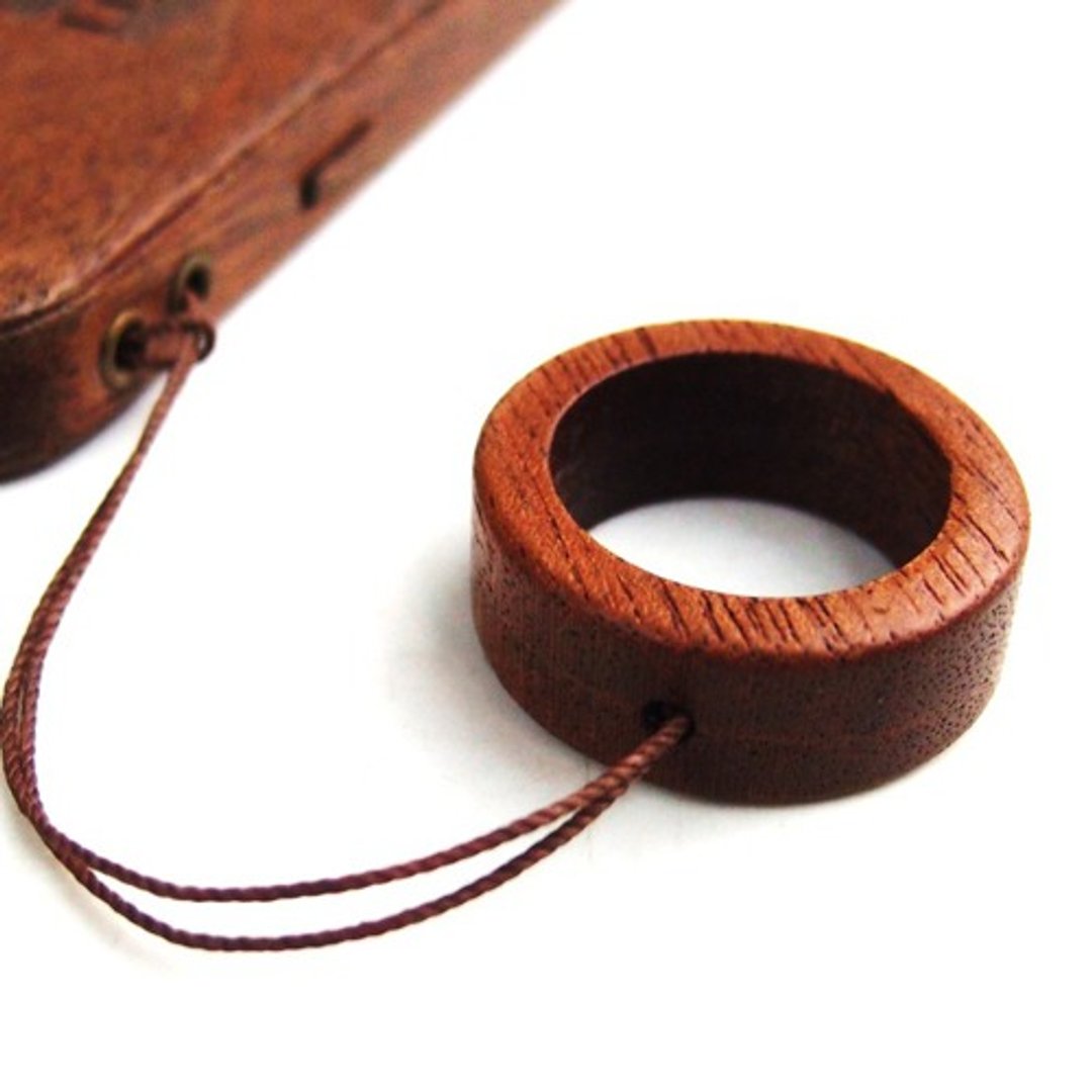 Smartphone accessories Ring strap 01 - 挂绳/吊绳 - 木头 