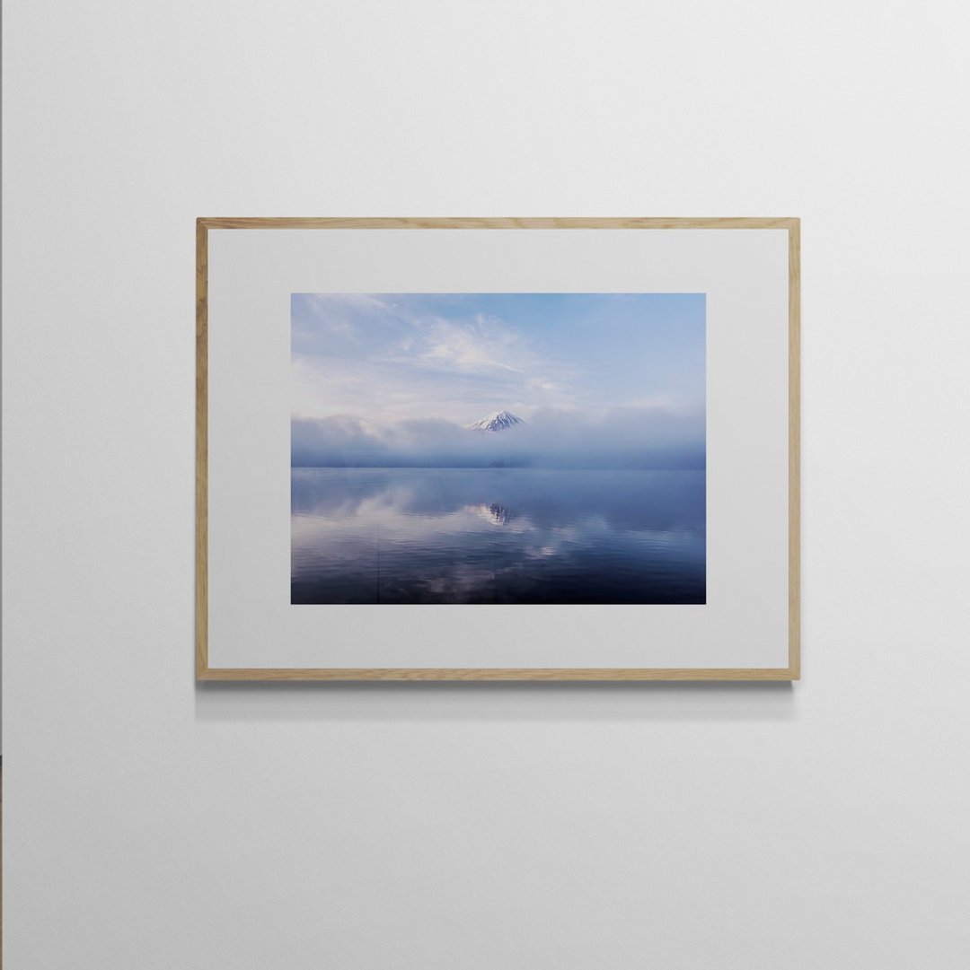 【艺术挂画】吴金灿 Leo Wu | 019 寂静富士 - 海报/装饰画/版画 - 纸 