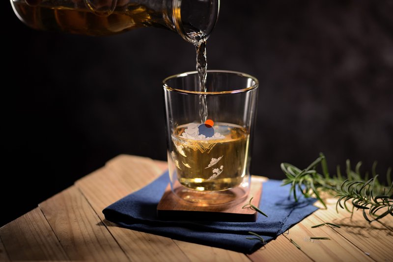 澄秋双层玻璃杯 Fair Autumn Double Glass Cup - 玻璃杯 - 玻璃 