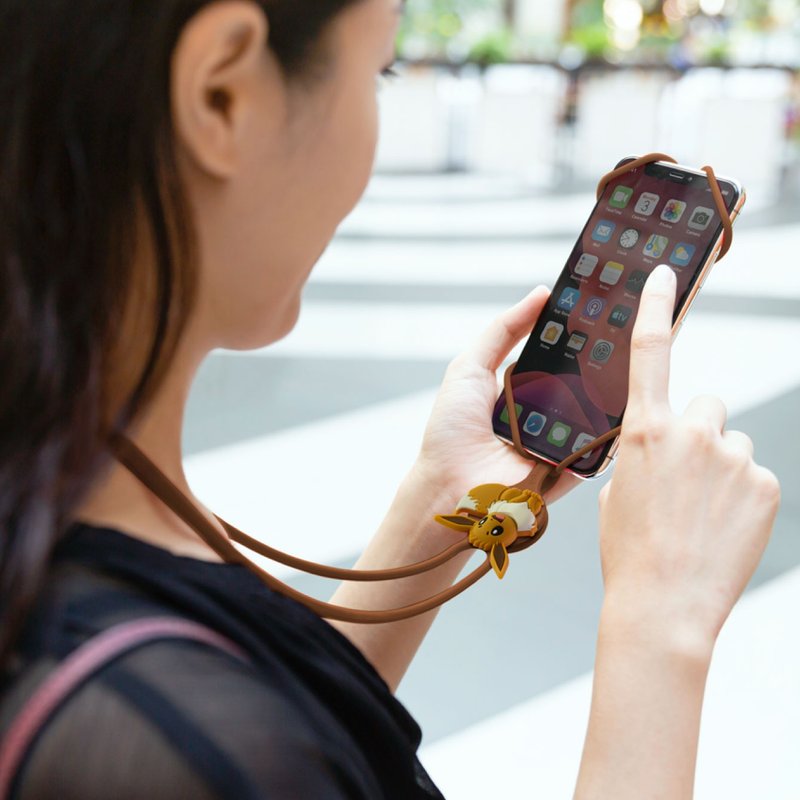 Bone 蹦克 / 宝可梦颈挂手机绑二代 - 手机配件 - 硅胶 多色