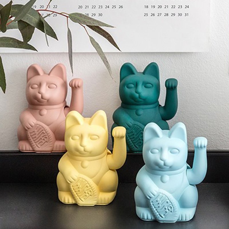 德国 DONKEY 幸运缤纷招财猫-共18色 - 摆饰 - 塑料 多色