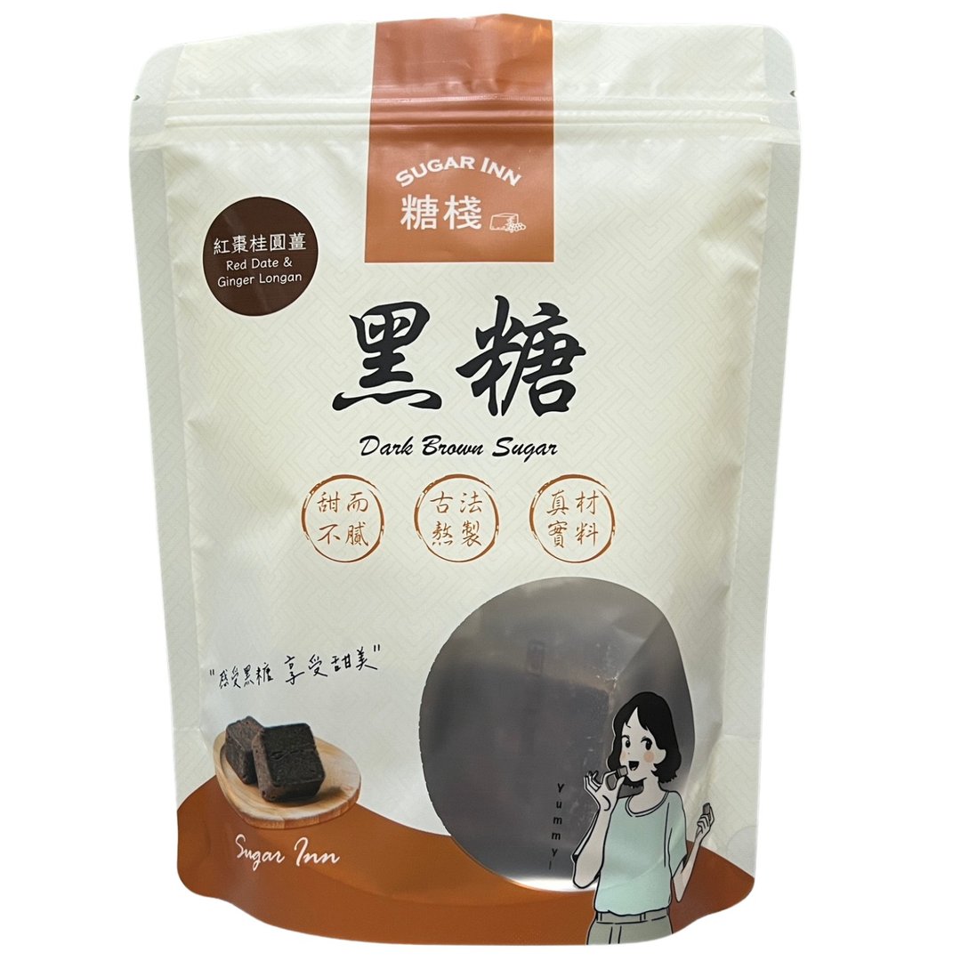 【糖栈】 黑糖红枣桂圆姜 - 蜂蜜/黑糖 - 新鲜食材 咖啡色