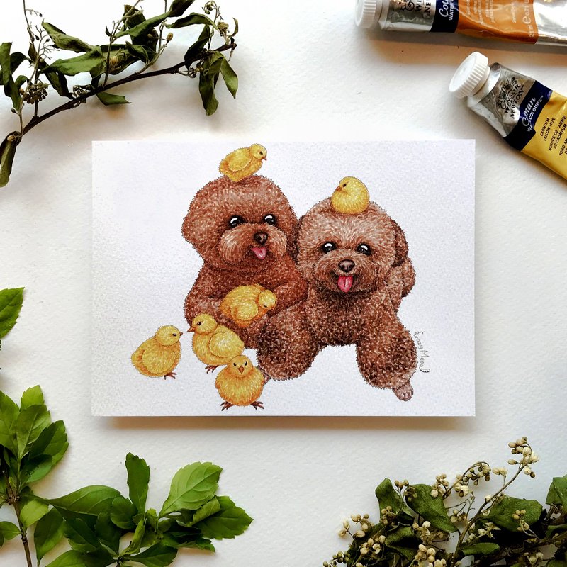 【猫疯子】明信片(4) - 卡片/明信片 - 纸 多色