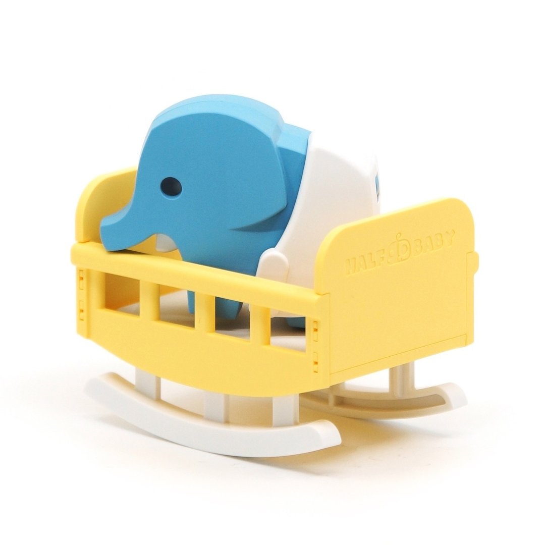 Halftoys Baby Animal 大象STEAM教育玩具 - 摆饰 - 塑料 多色