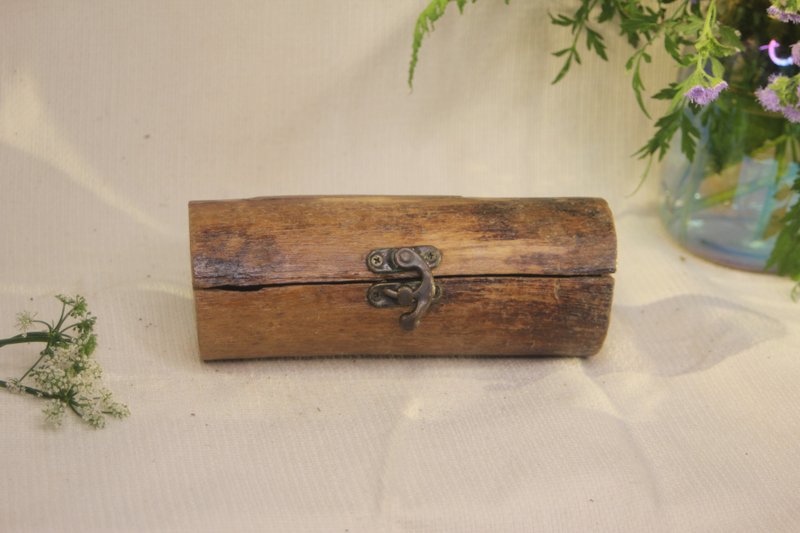 | 拾木 | 树枝置物盒_NN1428 - 手提包/手提袋 - 木头 咖啡色