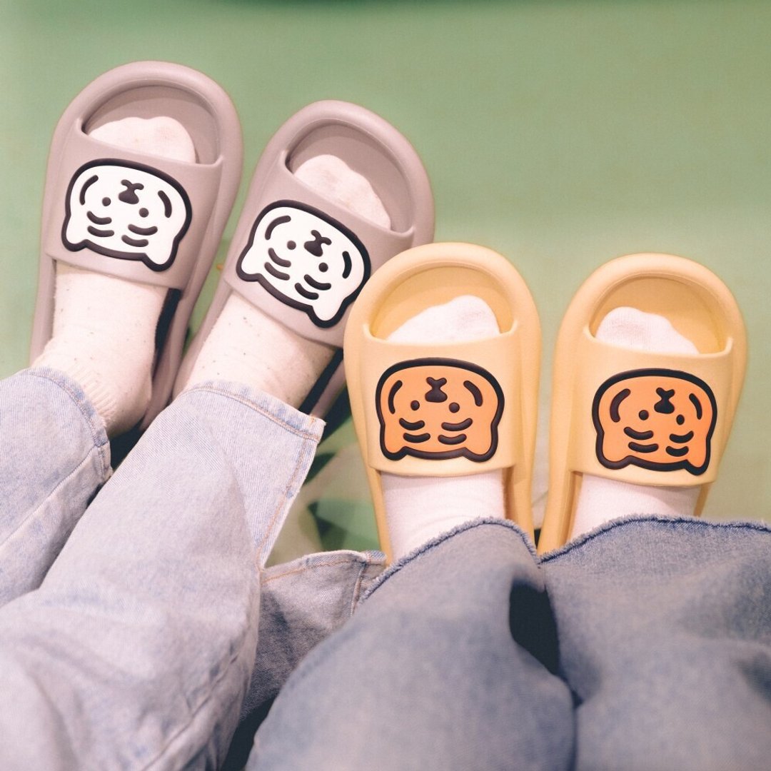 躺肥虎 大脸 拖鞋 Tube Slippers  ( 共两款 ) - 拖鞋 - 其他材质 