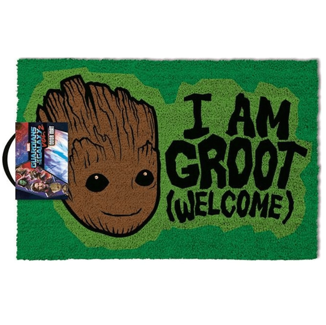 【漫威】星际异攻队 - 我是格鲁特 (I Am Groot) 进口地垫/门垫 - 地垫/地毯 - 其他材质 绿色
