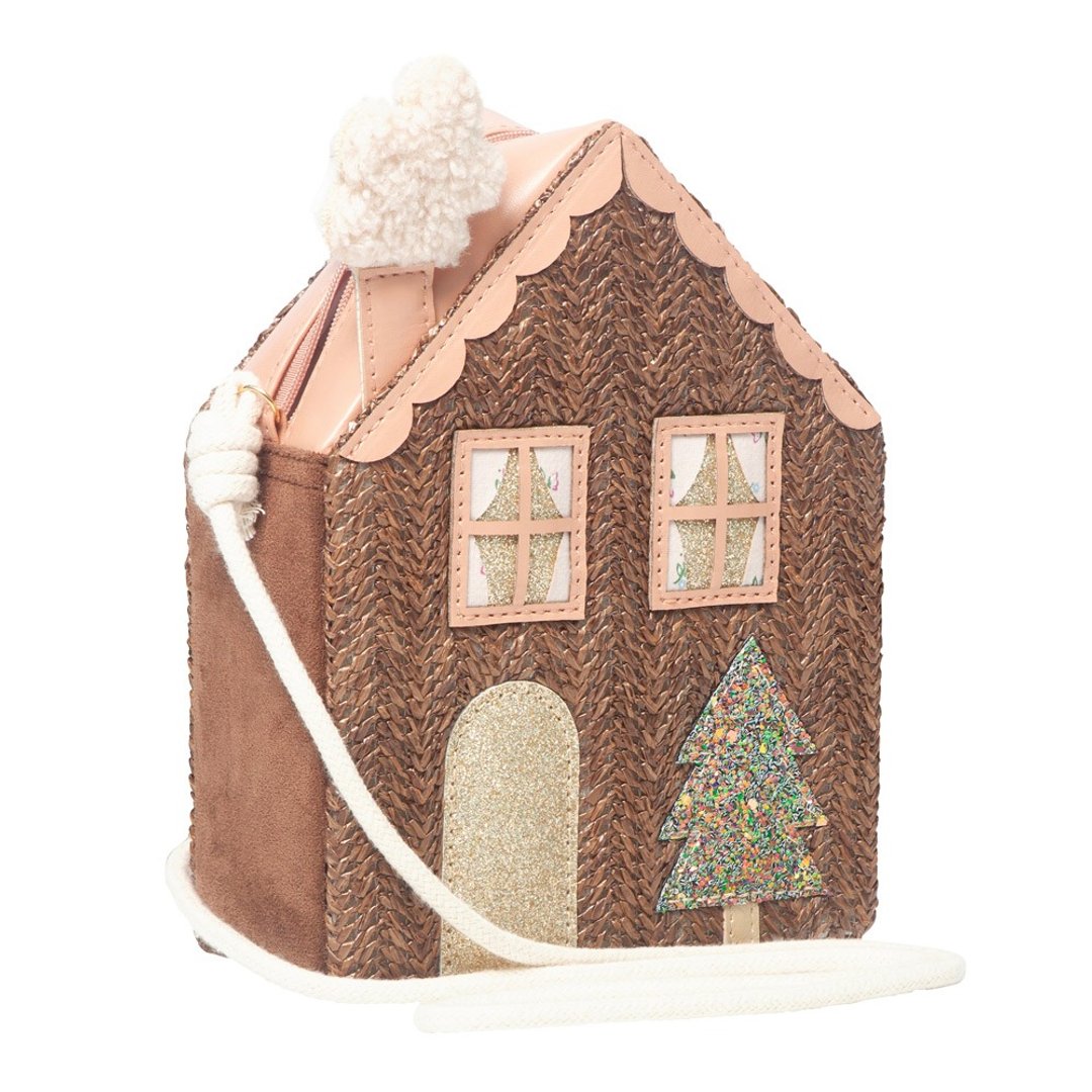 英国Mimi & Lula_AW24_乡村家园-温馨小屋造型侧背包 - 婴儿饰品 - 聚酯纤维 