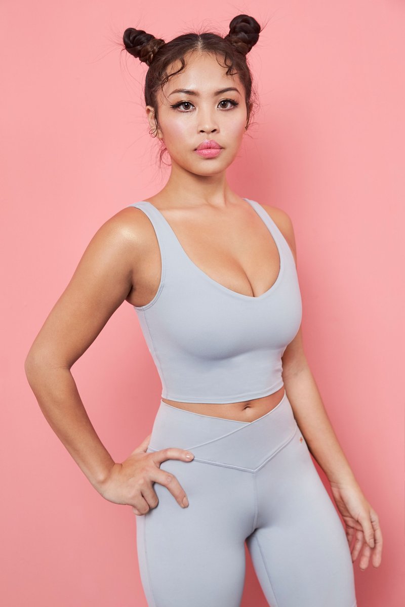 【XOFFIT】机能集中百搭运动内衣 烟灰 - 女装运动内衣 - 其他人造纤维 