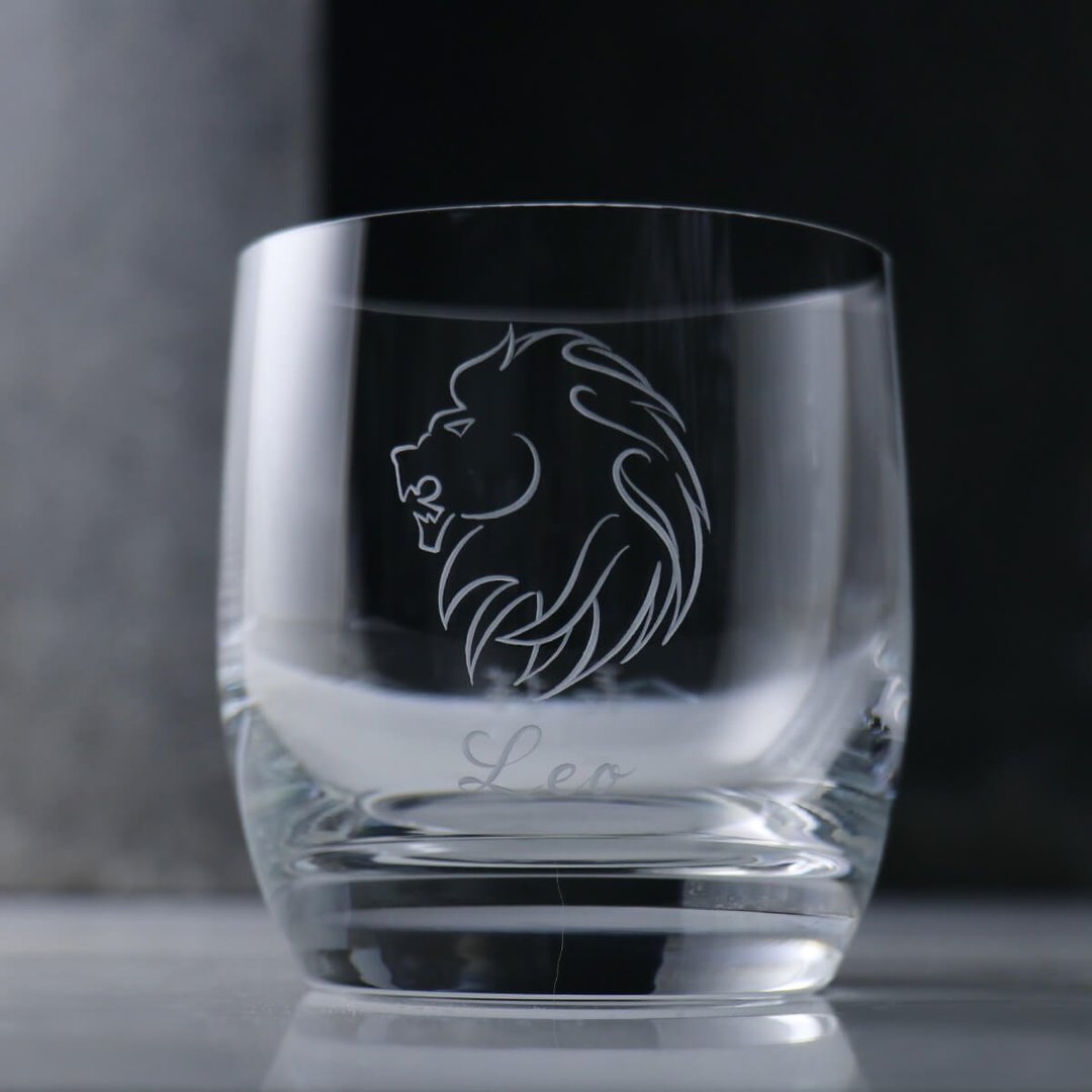 395cc 上海【Lucaris水晶】狮子威士忌酒杯 - 酒杯/酒器 - 玻璃 透明