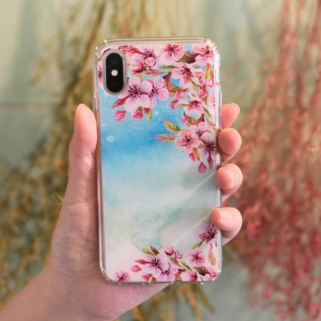 星空系列【缤纷春日】iPhone(i7/i7plus/i8/i8plus) 手机壳保护壳 - 手机壳/手机套 - 塑料 透明