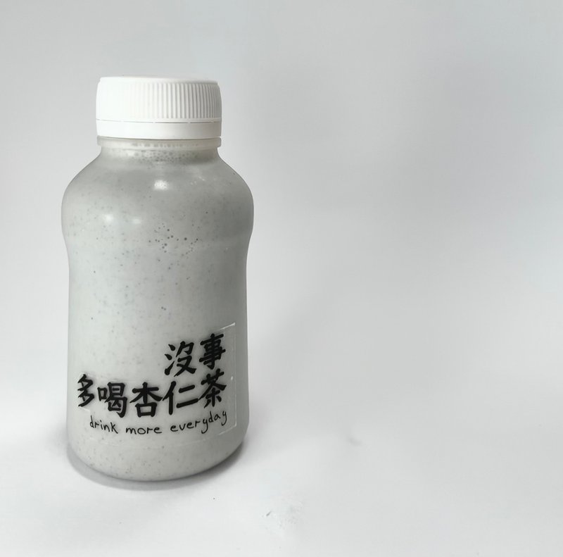 纯手工植物奶 芝麻豆腐/ 全食材杏仁茶【 微微糖: 300ML / 1L 】 - 健康/养生 - 新鲜食材 银色