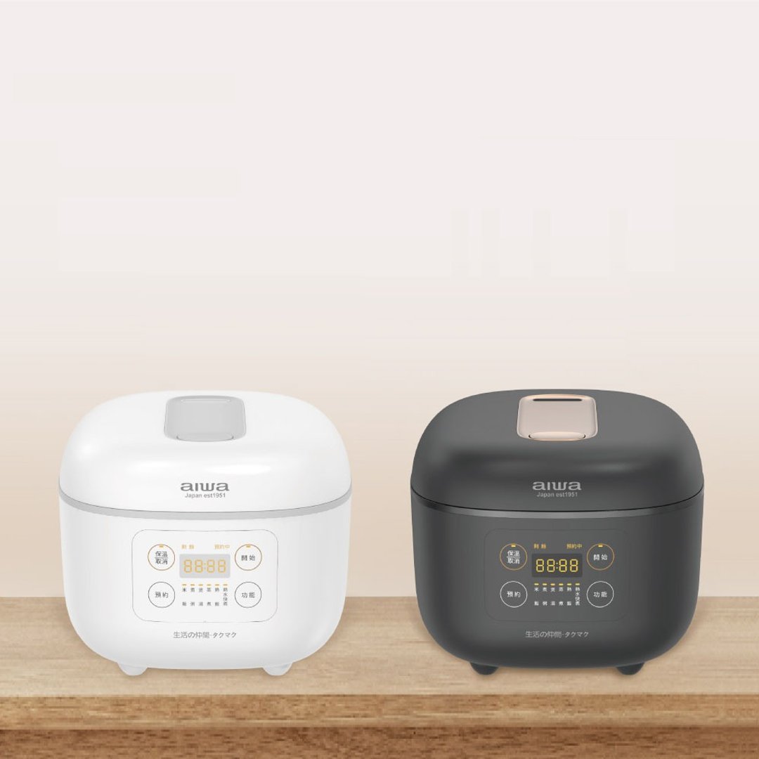 【AIWA】 爱华 4L 微电脑多功能电子锅 RC-8 - 厨房家电 - 其他材质 黑色